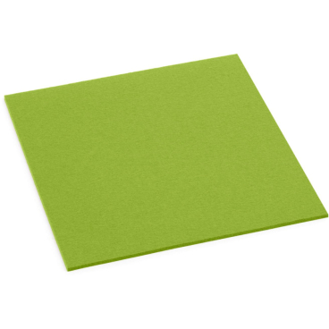 HEY-SIGN Untersetzer quadratisch aus Naturfilz, 25 x 25 cm, grün, 5 mm 25x25 cm - Bild-Darstellung des Produktes 1