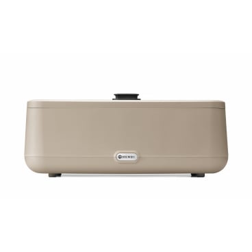 Chafing Dish UNIQ, HENDI, designed by Robert Bronwasser, Beige, 220-240V/700W, 607x402x(H)245mm 470442 - Bild-Darstellung des Produktes 1