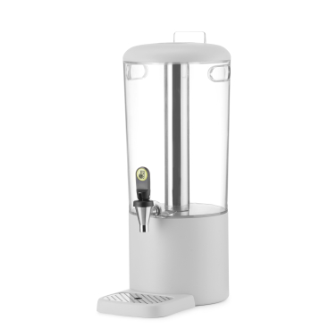 Saftspender UNIQ, HENDI, designed by Robert Bronwasser, 8L, Weiß, 318x216x(H)532mm 425053 - Bild-Darstellung des Produktes 1