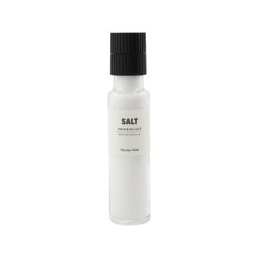 Nicolas Vahé French Sea Salt Salzstreuer mit Mühle, Glas, weiß white - Bild-Darstellung des Produktes 1