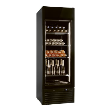 NORDCAP COOL-LINE Weinkühlschrank VENERE, 470 Liter, schwarz Aussenabmessungen: 668 x 773 x 2000 mm - Bild-Darstellung des Produktes 1