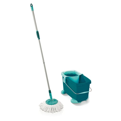 LEIFHEIT Clean Twist Mop Set mit Rollwagen, 3-teilig