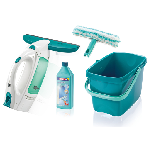 LEIFHEIT Dry & Clean Fenstersauger Set, 4-teilig