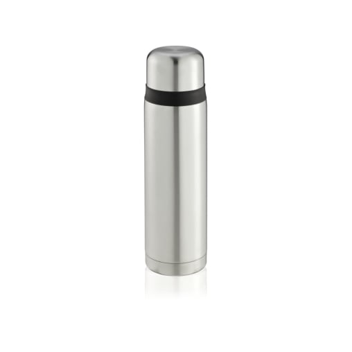 LEIFHEIT Coco Isolierflasche, Edelstahl-Look