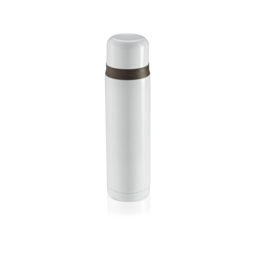 LEIFHEIT Coco Isolierflasche, weiß lackiert