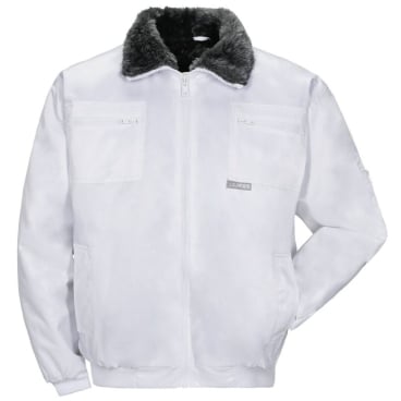 Planam Winter-Pilotenjacke GLETSCHER Outdoor – warm gefüttert, leicht wasserabweisend, weiß M - Bild-Darstellung des Produktes 1