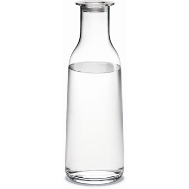 Holmegaard Minima Glasflasche mit Deckel, 900 ml, transparent – Design Cecilie Manz. 1 x 900 ml, transparent - Bild-Darstellung des Produktes 1