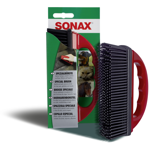 SONAX SpezialBürste zur Entfernung von Tierhaaren