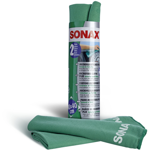 SONAX MicrofaserTuch PLUS Innen & Scheibe