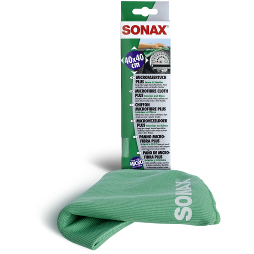 SONAX MicrofaserTuch PLUS Innen & Scheibe