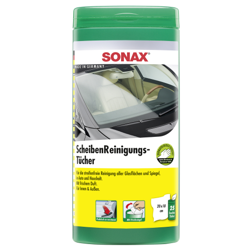 SONAX ScheibenReinigungsTücher