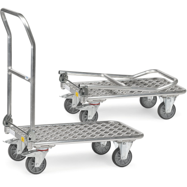 Fetra ESD Klappwagen Alurohrwagen Aluplattform 720x450mm Ladefläche 1 Stück - Bild-Darstellung des Produktes 1