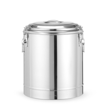 Isolierter tragbarer Behälter, HENDI, Kitchen Line, 36L, Silber, ?400x(H)500mm 710258 - Bild-Darstellung des Produktes 1