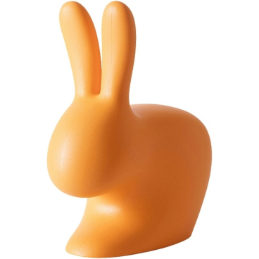 qeeboo Rabbit XS Türstopper – Häschen aus PE-Polyethylen, Orange, 2 kg orange - Bild-Darstellung des Produktes 1