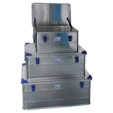 Iller Aluminiumbox Gr.L 78,5x42,2x34,5mm mit Stapelecken und 94l Volumen 1 Stück - Bild-Darstellung des Produktes 1