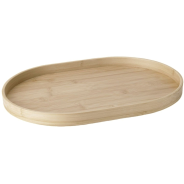 stelton Theo Serviertablett aus lackiertem Bambus, natur/beige. bamboo - Bild-Darstellung des Produktes 1