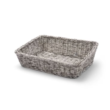 Brotkorb, abgeschrägt, HENDI, Hellgrau, 400x300x(H)120mm 426661 - Bild-Darstellung des Produktes 1