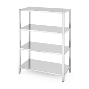 Lagerregal mit 4 Regalen - verschraubt, HENDI, Kitchen Line, 1200x600x(H)1800mm 812563 - Bild-Darstellung des Produktes 1