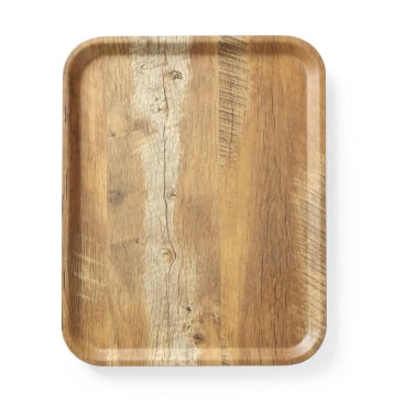Serviertablett aus Melamin mit Holzoptik , AmerBox, Holz, 330x430mm 508879 - Bild-Darstellung des Produktes 1