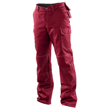 Kübler Bundhose ORGANiQ 330 g/m², 100% Baumwolle, Größe 64, rot 64 - Bild-Darstellung des Produktes 1