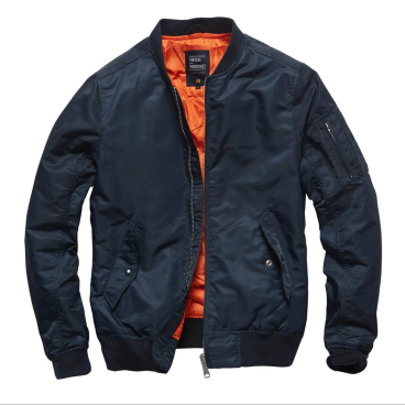 Vintage Industries Welder MA1 Workwear-Jacke – 100% Nylon, Polyester-Innenfutter, leichte Polsterung. 2XL - Bild-Darstellung des Produktes 1