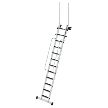 MUNK Geschossleiter 4,0m AH mit Clip-Step R13 und Handlauf 12 Stufen 1 Stück - Bild-Darstellung des Produktes 1