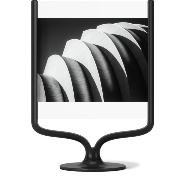 Umbra Wishbone Bilderrahmen, doppelseitig, 360 Grad drehbar, schwarz, für 10x15 & 13x18 cm. black - Bild-Darstellung des Produktes 1