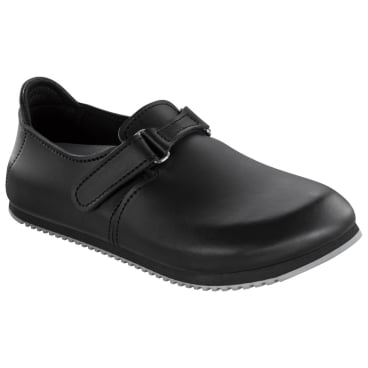 Birkenstock Clog Linz Superlauf, Naturleder, schwarz, schmal, Größe 40 Birkenstock Clog Linz Superlauf, Naturleder, schwarz, schmal, Größe 40 - Bild-Darstellung des Produktes 1