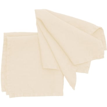 Pichler LISKA Serviette 40 x 40 cm, 100% Leinen, Weiß 40x40 cm - Bild-Darstellung des Produktes 1