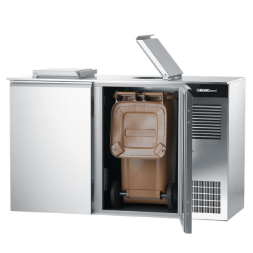 CHROMOnorm ABFALLKÜHLER 2 x 240 L, STECKERFERTIG - 1710x870x1222 mm CAKM022400 - Bild-Darstellung des Produktes 1