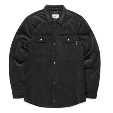 Vintage Industries Steven wattierte Workwear-Cord-Hemdjacke mit recycelter Polyesterfüllung. S - Bild-Darstellung des Produktes 1