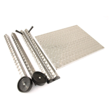 Standbeine fahrbar mit Zwischenboden für 2-flammigen Gastrobräter, Edelstahl für 2-flammigen Gastrobräter - Bild-Darstellung des Produktes 1