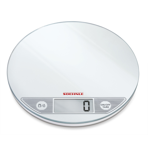 SOEHNLE Flip White Slim Design Küchenwaage