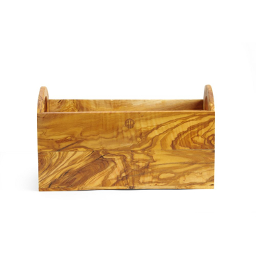 Brotkasten aus Olivenholz, HENDI, 245x198x(H)194mm 505274 - Bild-Darstellung des Produktes 1