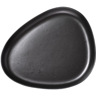 Lind DNA Stoneware Curve Servierteller, schwarz – Steinzeug, hitzebeständig bis 270°C black - Bild-Darstellung des Produktes 1