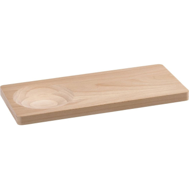 ZONE Denmark Singles Schneidebrett aus FSC-Buchenholz mit Mulde, 38 x 17 x 2 cm, natur natur - Bild-Darstellung des Produktes 1