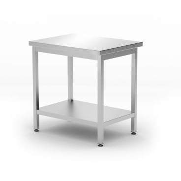 Mitteltisch mit Ablage - verschraubt, Tiefe 600 mm, HENDI, Kitchen Line, 800x600x(H)850mm 817100 - Bild-Darstellung des Produktes 1