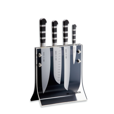 Dick 4 Knives Acryl-Messerblock, 4-teilig Maße: 24 x 11,5 x 41 cm - Bild-Darstellung des Produktes 1