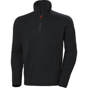 Helly Hansen Strickfleece-Pullover Kensington – taillierter Winterpullover, schwarz, XXL. Strickfleece-Pullover "Kensington" - Helly Hansen - Bild-Darstellung des Produktes 1