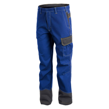 Kübler Safety 6 Hose PSA 3 – Multinorm-Arbeitshose, 64% Baumwolle, 35% Polyester, 1% Antistatik kbl.blau/anthrazit - Bild-Darstellung des Produktes 1
