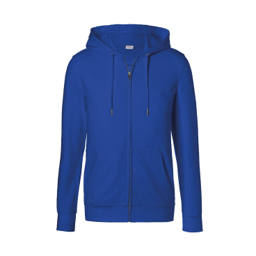 Kübler Workwear Kapuzen-Sweatjacke Unisex, blau, Größe XS. XS - Bild-Darstellung des Produktes 1