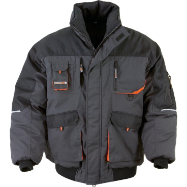 Terratrend Pilotenjacke grau/orange 5XL - Bild-Darstellung des Produktes 1