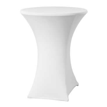 Stehtischhusse Ã¸80-85 cm, HENDI, 811047, 810958, Weiß, ø850x(H)1150mm 813157 - Bild-Darstellung des Produktes 1
