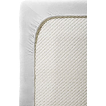 fleuresse Comfort Topper-Spannbettlaken aus Baumwoll-Jersey, 96% Baumwolle, 4% LYCRA, für Topper bis 10 cm Topper-Bettlaken - Bild-Darstellung des Produktes 1