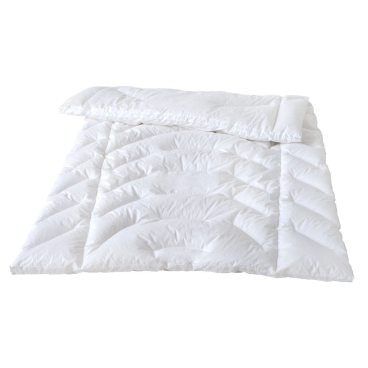Traumina Exclusive Body Daune WK5 – extra warme Winterbettdecke 220x220 cm, 100% Gänsedaunen, Batist-Bezug, Made in Germany 240x220 cm - Bild-Darstellung des Produktes 1