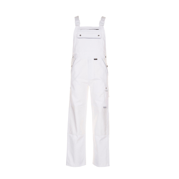 PLANAM Canvas 320 Latzhose reinweiß, 65% Polyester 35% Baumwolle, CORDURA-Verstärkung PLANAM Canvas 320 Latzhose reinweiß - Bild-Darstellung des Produktes 1