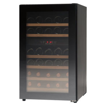 NORDCAP Weintemperierschrank WG 32, schwarz Aussenabmessungen: 493 x 577 x 830 mm - Bild-Darstellung des Produktes 1