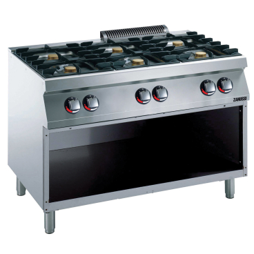 ZANUSSI Gasherd GH7 / 6FLUO Aussenabmessungen: 1200 x 736 x 907 mm - Bild-Darstellung des Produktes 1