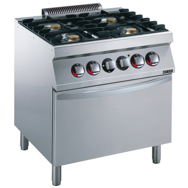ZANUSSI Gasherd GH7 / 4FLEB Aussenabmessungen: 800 x 730 x 908 mm - Bild-Darstellung des Produktes 1
