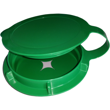 Lysoform Vliesdeckel soft, grün Farbe: grün - Bild-Darstellung des Produktes 1